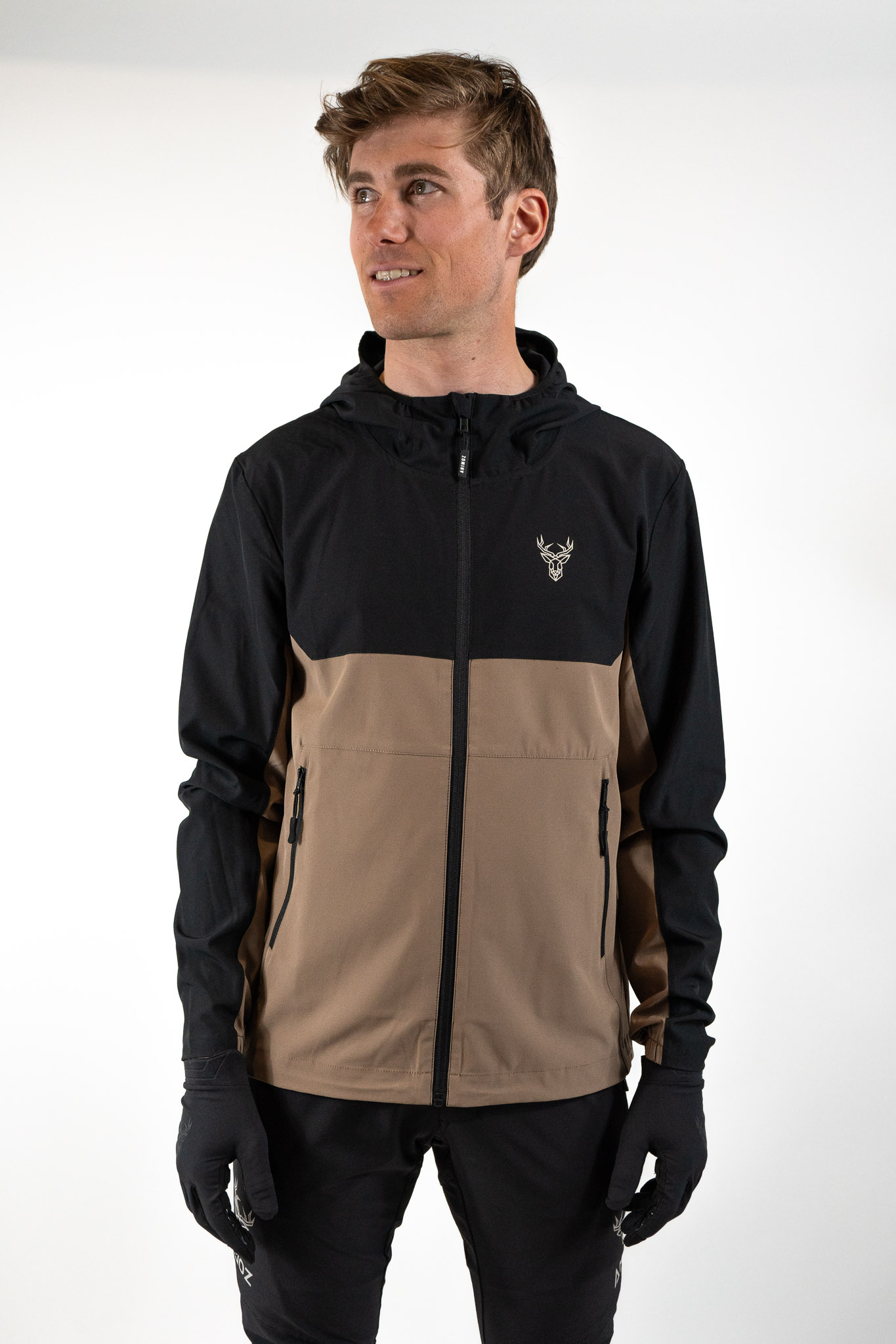 WILD BREEZE Brown/Black Jacket
